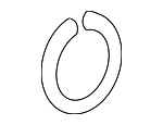 90681SG0000 - Brakes: Bearing C-Clip for Acura Image
