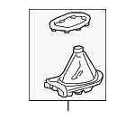 77295S5NC11ZA - Body: Manual Transmission Shift Linkage Boot for Honda: Civic Image