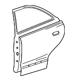 7700425011 - Body: Door Shell for Hyundai Image