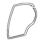 8313025000 - : Surround Weather-Strip for Hyundai: Accent Image