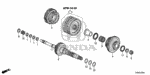 22814RDK003 - Transmission - Automatic: SEAL, RING (31MM) for Honda Image
