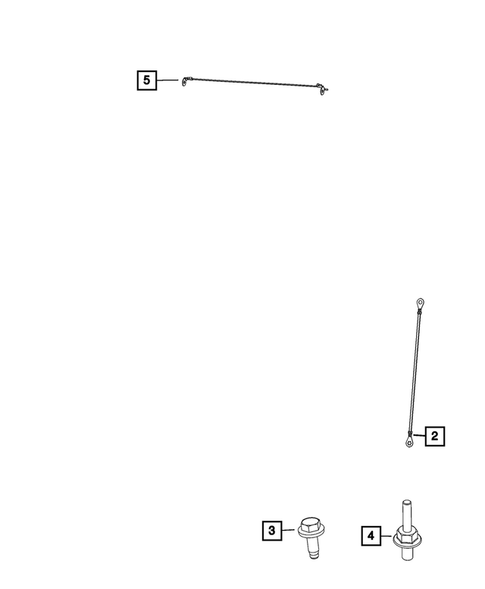 Battery, Battery Tray and Cables for 2020 Jeep Wrangler #6