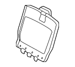 LR022273 - : 2012-2019 Land-Rover Storage Cover for Land Rover: Discovery Sport, Range Rover Evoque Image