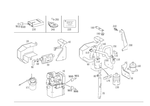 2305000398 - Radiator: Heating for Mercedes-Benz: SL500, SL55 AMG Image image