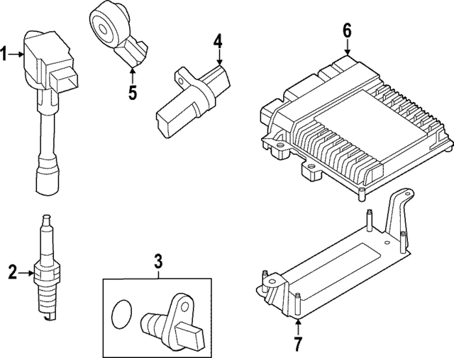 237313LM1C - : Camshaft Sensor for Infiniti Image