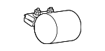 18307560781 - Exhaust: Second Converter Band for BMW Image image
