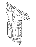285103CCI0 - : Exhaust Manifold for Hyundai Image