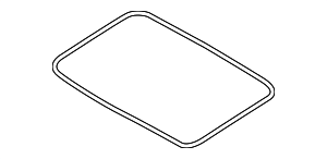 54107245551 - Body: Weatherstrip for BMW: 525i, 525xi, 528i, 528i xDrive, 528xi, 530e, 530e xDrive, 530i, 530i xDrive, 530xi, 535d, 535d xDrive, 535i, 535i xDrive, 535xi, 540d xDrive, 540i, 540i xDrive, 545i, 550i, 550i xDrive, 740i, 740iL, 740Li, 740Li xDrive, 750i, 750i xDrive, 750iL, 750Li, 750Li xDrive, 760Li, ActiveHybrid 5, ActiveHybrid 7, M5, M550i xDrive, X6 Image