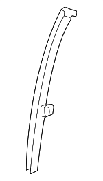 72731TK4A01 - Body: Sash Channel for Acura Image