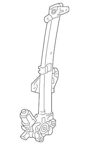 72710TK4A01 - : Window Regulator for Acura Image