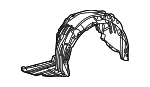 5380562020 - Body: Fender Liner for Toyota: Mirai Image