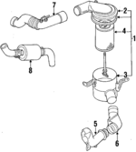 8944001732 - : Air Cleaner Assembly for Isuzu Image