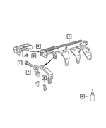 68001748AA - G56; 6-Speed; Manual Transmission: Shift Rail Guide Plate for Dodge: Ram 1500, Ram 2500, Ram 3500 | Ram: 2500, 3500 Image