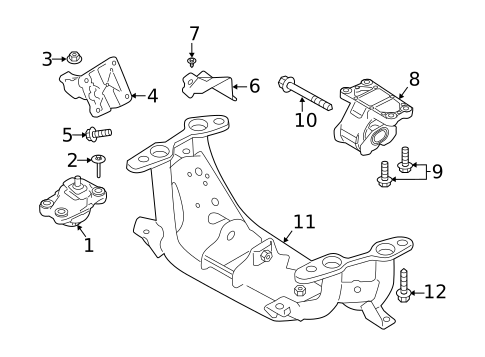 Engine & Trans Mounting for 2023 Land Rover Defender 90 #2