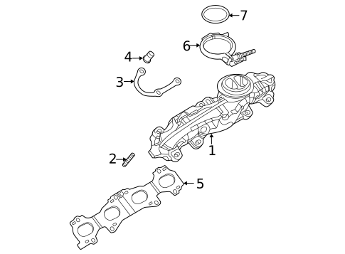Exhaust Manifold for 2023 Audi RS Q8 #0