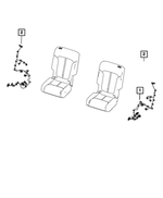 68427416AE - Electrical: Rear Seat Wiring for Mopar Image
