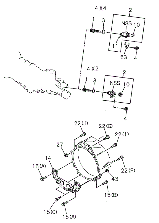AT Speedometer Driven Gear for 1997 Honda Passport #0