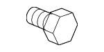 6505928AA - Body: Quarter Window Trim Screw for Mopar Image