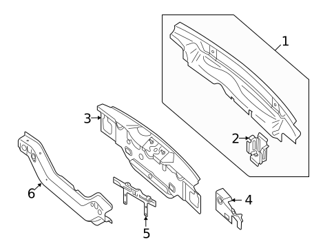Rear Body for 2009 Audi Q5 #0