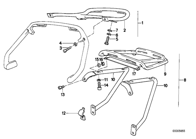 46542303467 - : Clamp                     for BMW-Motorrad Image