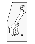 76840S01A02 - Body: Washer Reservoir for Honda: Civic Image