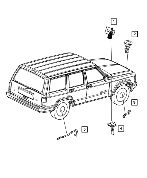 Sensors for 2001 Jeep Cherokee #1