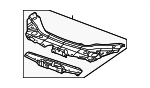 MR535272 - Body: Radiator Support Tie Bar for Mopar Image