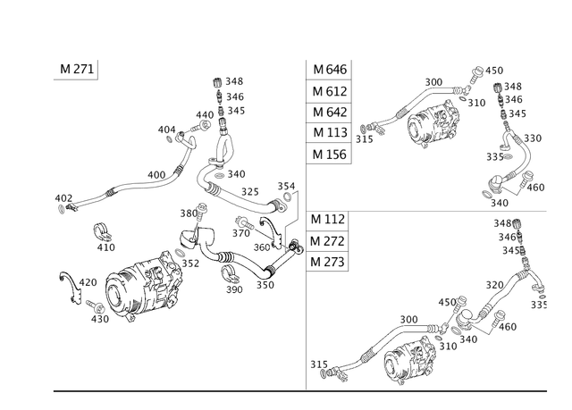 2098301415 - : Refrigerant Line for Mercedes-Benz Image
