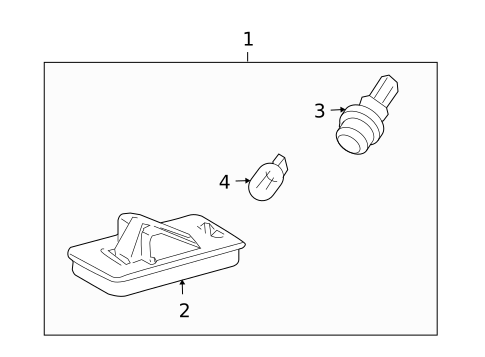 Bulbs - Chassis for 2006 Lexus GX470 #3
