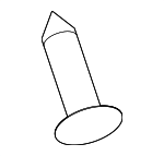 9322915020 - Body: Sun-visor Screw for Lexus: IS250, IS350, LX600, LX700h, NX250, NX350, NX350h, NX450h+, RC F, RC200t, RC300, RC350, RX350, RX350h, RX450h+, RX500h, RZ300e, RZ450e Image