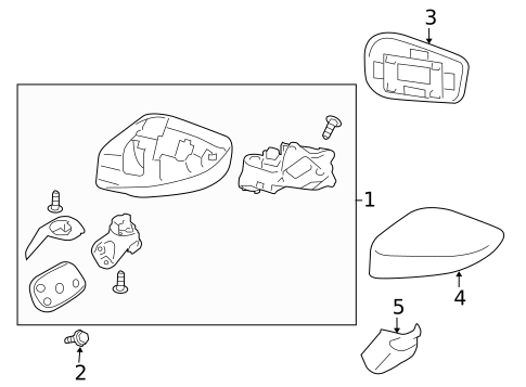 Outside Mirrors for 2015 Scion FR-S #0