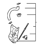 8531542011 - Body: Reservoir Assembly for Toyota: RAV4 Image