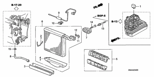 A/C Air Conditioner (Cooling Unit) for 2009 Honda Civic #0