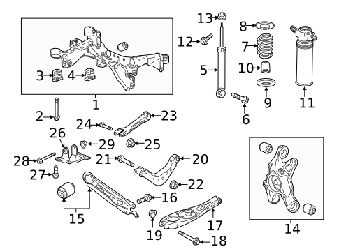 Suspension, Springs & Related Components for 2019 Buick Envision #0
