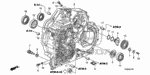 21101RG0A00 - Transmission - Automatic: PLATE, BEARING SETTING for Honda Image
