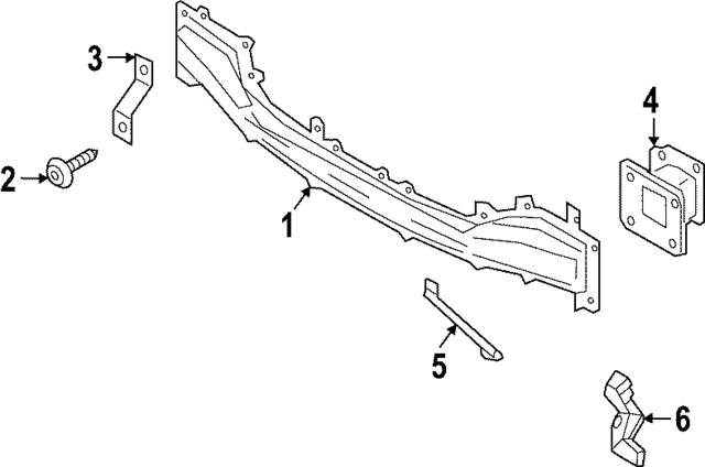 86628G9500 - : Side Bracket for Hyundai Image