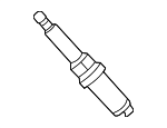 LR050998 - Electrical: Spark Plug for Land Rover: Defender 110, Defender 130, Defender 90, Discovery, LR4, Range Rover, Range Rover Sport, Range Rover Velar Image