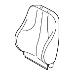 88992184 - Body: Seat Back Cover for GM Image