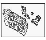 5830774060 - Body: Rear Body Panel for Scion: iQ Image