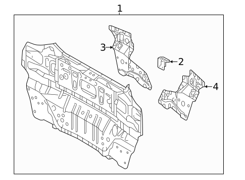 Rear Body for 2014 Scion iQ #0