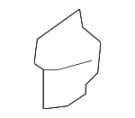 3923475 - Body: Impact Bar Rivet for Volvo: S40, V40 Image