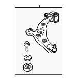 TC3M-34-300A - Lower Control Arm - 2016-2023 Mazda CX-9 | Mazda Swag