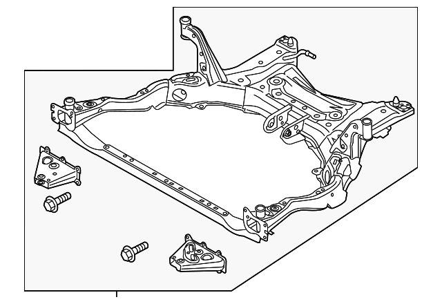 TK48-34-80XE - Engine Cradle - 2016-2023 Mazda CX-9 | Mazda Swag