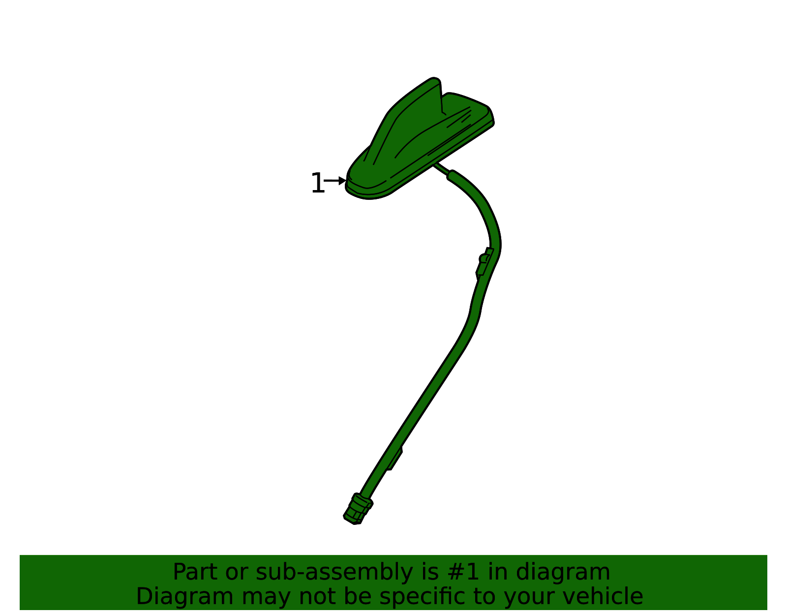 2021-2025 GM Antenna Assembly 85642493 GM | GMPartsDirect.com