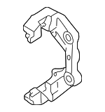 3B0615125 - Brakes: Carrier for Volkswagen: Beetle, Golf, Jetta, Passat Image