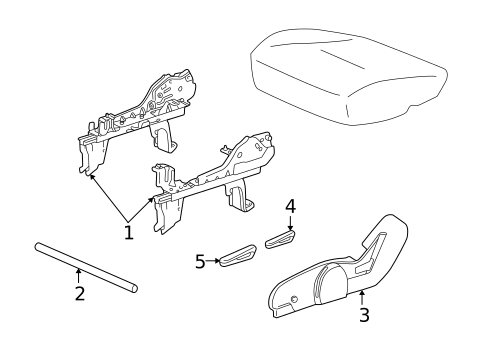 Tracks & Components for 2005 Saturn Vue #1