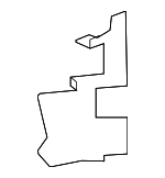 20823652 - Cooling System: Side Baffle for Buick: LaCrosse Image