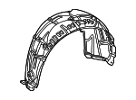 2366900203 - : Wheelhouse Liner for Mercedes-Benz Image