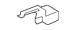 6977A185XA - Body: Seat Track Cover for Mitsubishi Image