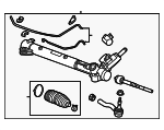 19435018 - Steering: Gear Assembly for Cadillac: CTS Image